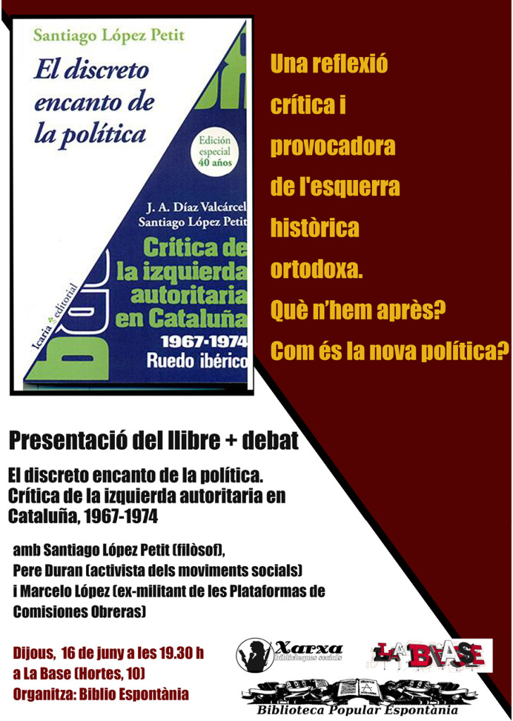 cartell presentacio critica izquierda autoritaria 16_06_16 la base ok